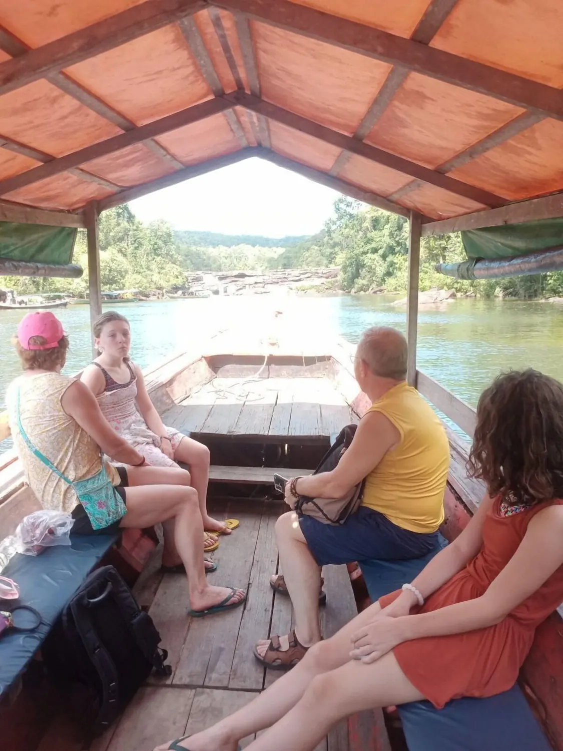 Boat and waterfall excursion