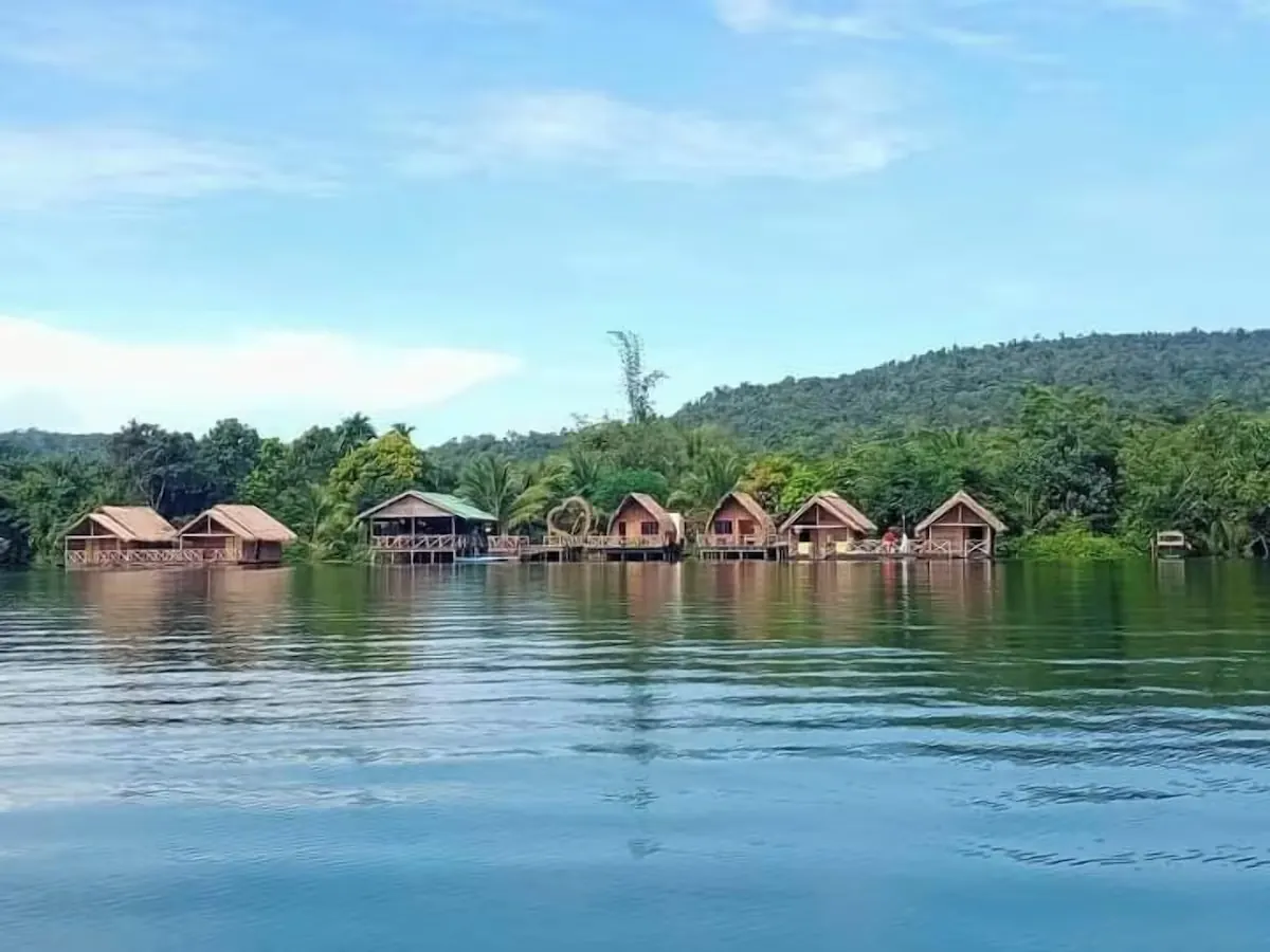Guest house across the river